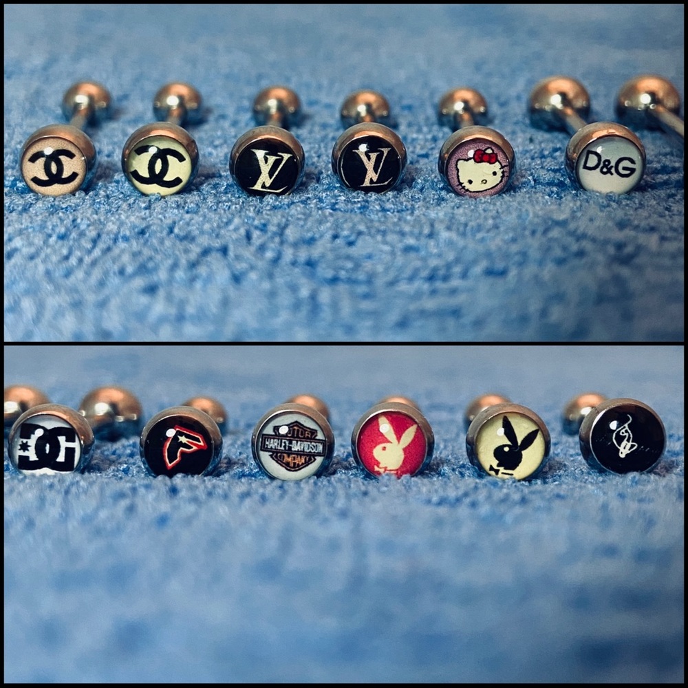 ♻️ 3/$25 Set of 12 Tongue Rings
